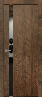 Купить Дверное полотно Tamburat Орех шоколадный ПДТЗ Grey ч-4204 (2000x700x40) в интернет-магазине Akvilon.kz