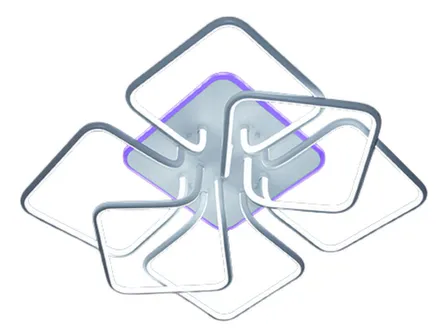 Купить Люстра светодиодная Галактика 180 Вт, ф 635x560x165 мм, белый, Галлоп в интернет-магазине Akvilon.kz