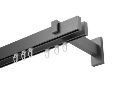 Купить Карниз профильный Флэт Лайн, двухрядный, сатин, 13x31 мм, 3 м, LM Decor в интернет-магазине Akvilon.kz