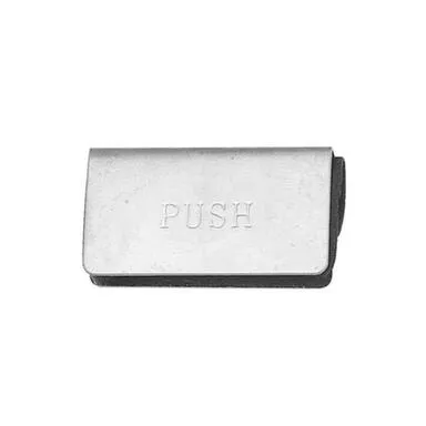 Купить Ответная планка для магнитного останова, хром, 1 шт, Стройбат в интернет-магазине Akvilon.kz