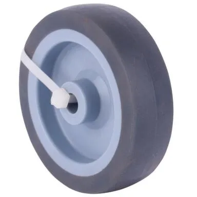 Купить Колесо пластмассовое с резиновым бандажом, 75 мм, 1 шт, Стройбат в интернет-магазине Akvilon.kz