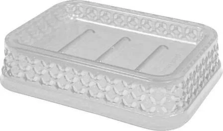 Купить Мыльница Neo Luxe, горный хрусталь, Plast Team в интернет-магазине Akvilon.kz