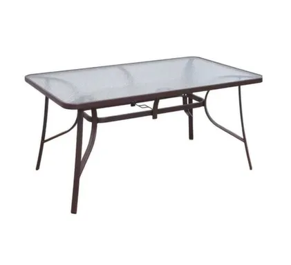 Стол садовый коричневый 150x90x72 см в интернет-магазине Akvilon.kz