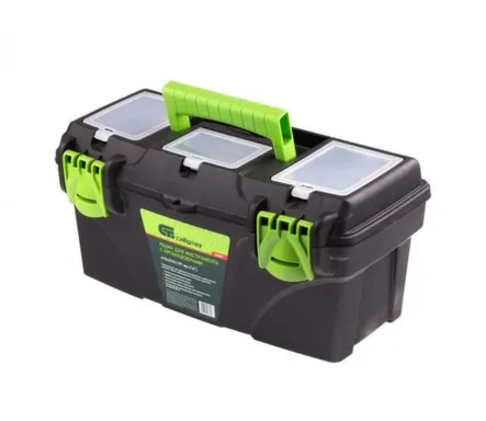 Купить Ящик для инструмента пластиковый 16" с органайзером, Сибртех в интернет-магазине Akvilon.kz