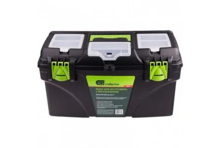 Купить Ящик для инструмента пластиковый 21", с органайзером Сибртех в интернет-магазине Akvilon.kz