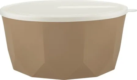 Купить Салатник Stockholm с крышкой 3,1 л шоколадный мокко, Plast Team в интернет-магазине Akvilon.kz