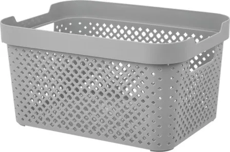 Купить Корзина для хранения Stockholm, 5 л серый шторм, Plast Team в интернет-магазине Akvilon.kz