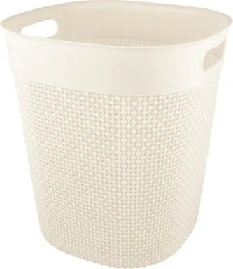 Купить Корзина для бумаг Oslo 16л молочный туман, Plast Team в интернет-магазине Akvilon.kz