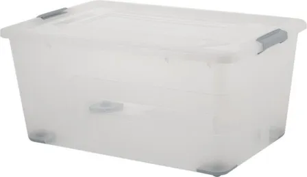 Купить Ящик для хранения Bergen 40л натуральный, Plast Team в интернет-магазине Akvilon.kz