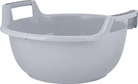 Купить Таз 9л круглый серый шторм, Plast Team в интернет-магазине Akvilon.kz