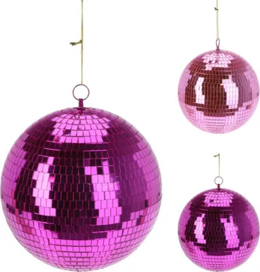 Купить Елочное украшение Диско-шар, диаметр 18 см, в ассортименте, Koopman в интернет-магазине Akvilon.kz