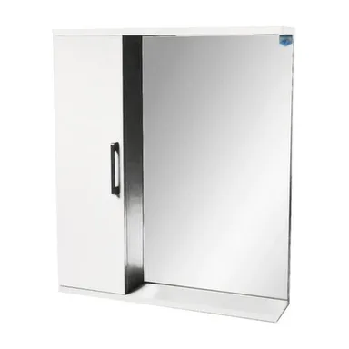 Купить Зеркало Енисей, белый, 60 см, Orbito в интернет-магазине Akvilon.kz