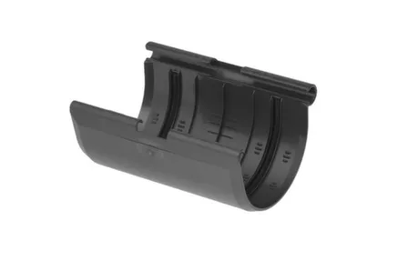 Купить Муфта желоба, ПВХ, графит, АльтаПрофиль в интернет-магазине Akvilon.kz