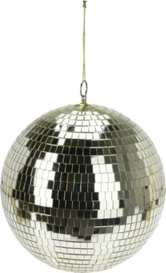 Купить Елочное украшение Диско-шар, диаметр 25 см, Koopman в интернет-магазине Akvilon.kz