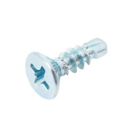 Купить Саморезы для монтажа окон с буром, белый цинк, 3,9x13 мм, 12 шт, Стройбат в интернет-магазине Akvilon.kz