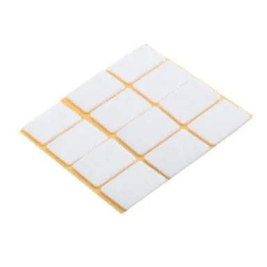 Купить Пункт фетровый самоклеющийся 25x50 белый (6 шт), Tech-KREP в интернет-магазине Akvilon.kz