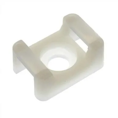 Купить Площадка для крепления стяжки 22x16мм белая (упк 100 шт) в интернет-магазине Akvilon.kz