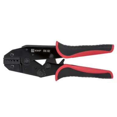Купить Пресс-клещи ПК- 02 0,25кв.мм-6 кв.мм EKF в интернет-магазине Akvilon.kz