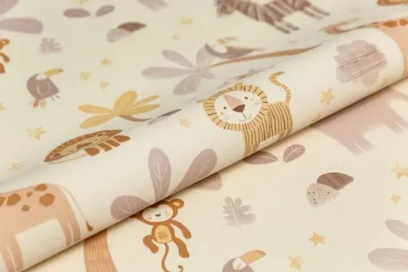 Купить Обои виниловые на флизелиновой основе Уик-энд, мотив, сафари, желтый, 1,06x10,05 м, Kerama Marazzi в интернет-магазине Akvilon.kz