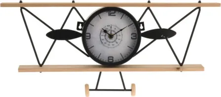 Купить Часы настольные Аэроплан 55x4x25 см, Koopman в интернет-магазине Akvilon.kz