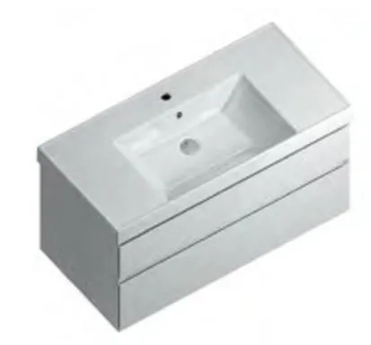 Купить Тумба CUBO белая 100 см под умывальник CUBO 100 см, Kerama Marazzi в интернет-магазине Akvilon.kz