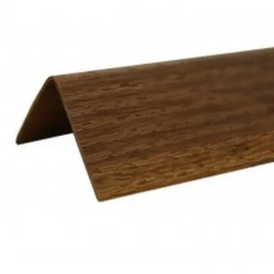 Купить Угол отделочный ПВХ 20x20x2700 мм Орех в интернет-магазине Akvilon.kz