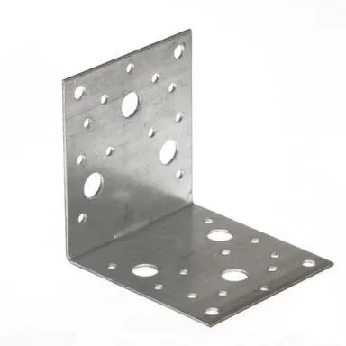 Купить Пластина перф.угловая 105x105x90x2,0мм (белый цинк 1 шт), Стройбат в интернет-магазине Akvilon.kz