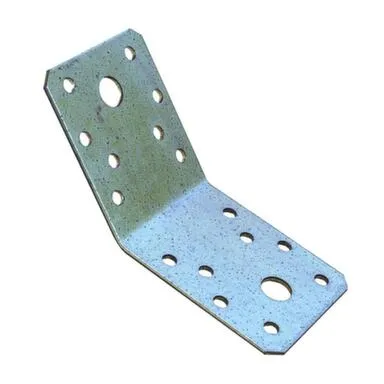 Купить Пластина перф.135град. 70x70x55x2,0мм (белый цинк 1 шт), Стройбат в интернет-магазине Akvilon.kz