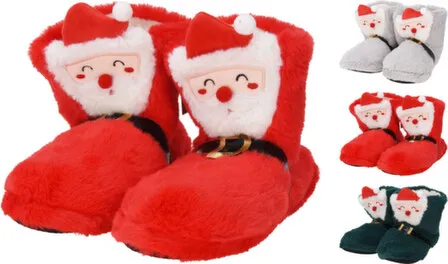Купить Тапочки рождественские, 2 размера: 36-38 (26,5x8x10 см), 39-41 (27,5x8,5x10,5 см), в ассортименте, Koopman в интернет-магазине Akvilon.kz
