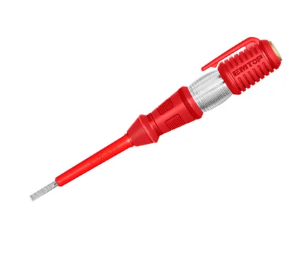 Купить Индикаторная отвертка, 100-500 В, 190 мм, EMTOP в интернет-магазине Akvilon.kz