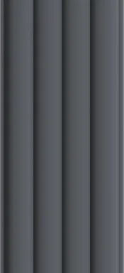 Купить Панель стеновая реечная МДФ Stella wave de luxe 2700x119x16 мм Black Lead в интернет-магазине Akvilon.kz