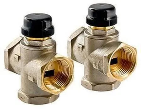 Купить Клапан трехходовой термостатический смесительный 1" ( с центральным смешиванием) в интернет-магазине Akvilon.kz