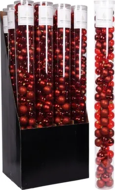 Купить Ёлочное украшение Шар набор из 100шт (красн), Koopman в интернет-магазине Akvilon.kz