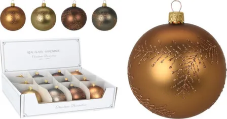 Купить Ёлочное украшение Шар диам. 8см, Koopman в интернет-магазине Akvilon.kz