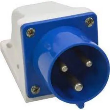 Купить Вилка стационарная 523 2Р+РЕ 32А 220В IP44 EKF в интернет-магазине Akvilon.kz