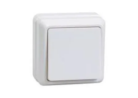 Выключатель 1-клавишный 10А Заря в интернет-магазине Akvilon.kz