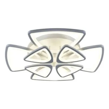 Купить Люстра светодиодная Галактика 160Вт ф600x150 никель в интернет-магазине Akvilon.kz