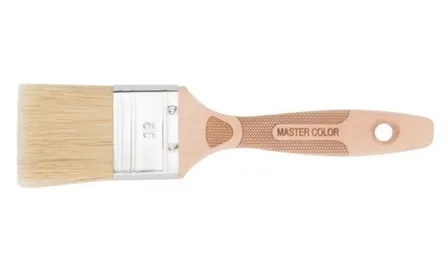 Купить Кисть плоская 50 мм, ПБТ-щетина, толщина 15 мм, Master Color в интернет-магазине Akvilon.kz