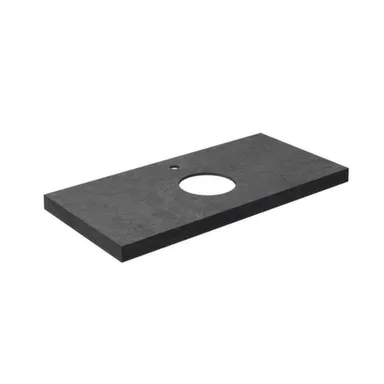 Купить Столешница для накладной раковины Роверелла, темно-серый, 100 см, Kerama Marazzi в интернет-магазине Akvilon.kz