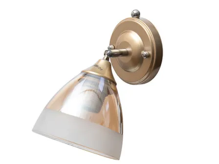 Купить Светильник бра Ника золото E27 1x60 Вт в интернет-магазине Akvilon.kz