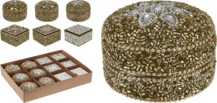 Купить Шкатулка 7x7x4 см, в асс. Koopman в интернет-магазине Akvilon.kz