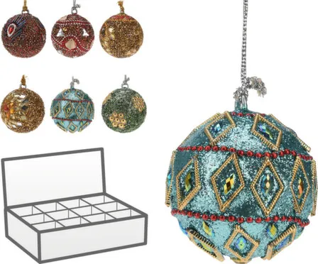 Купить Ёлочное украшение Шар диам. 5см в асс, Koopman в интернет-магазине Akvilon.kz