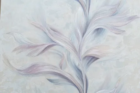 Купить Обои виниловые на флизелиновой основе Боттега, мотив, голубой, 1,06x10 м, Артекс в интернет-магазине Akvilon.kz