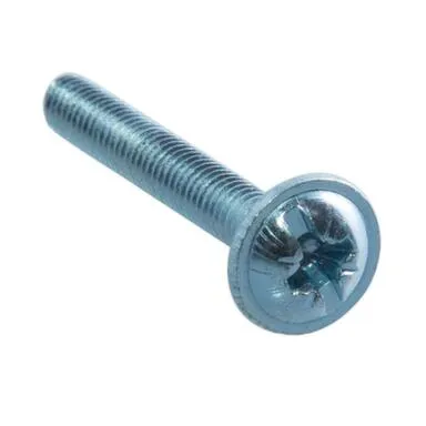 Купить Винт для крепления ручки М4x25мм (белый цинк 10 шт) в интернет-магазине Akvilon.kz