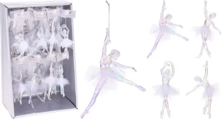 Купить Декорация подвесная Балерина разм. 10x15см в асс, Koopman в интернет-магазине Akvilon.kz