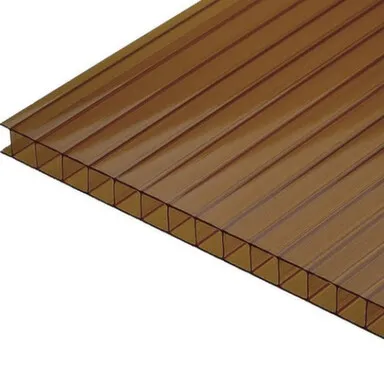 Купить Поликарбонат сотовый Inside Standart 4 мм 2,1x6 м коричневый, Sellex в интернет-магазине Akvilon.kz