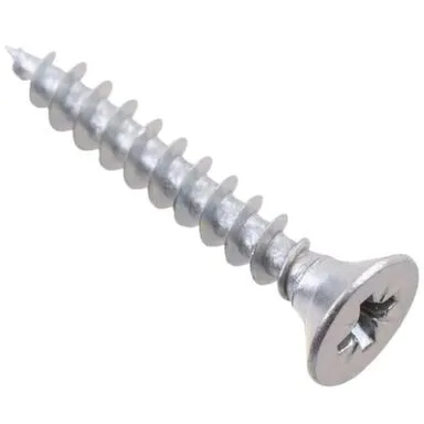 Купить Саморезы универсальные 4,5x30 мм, белый цинк, 14 шт, Стройбат в интернет-магазине Akvilon.kz