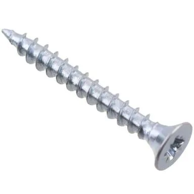 Купить Саморезы универсальные 3x25 мм, белый цинк, 200 шт, Стройбат в интернет-магазине Akvilon.kz