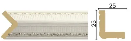 Купить Угол 25x25x2400мм Латтео в интернет-магазине Akvilon.kz