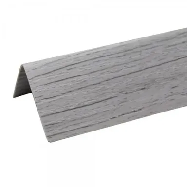 Купить Угол отделочный ПВХ 40x40x2700 мм Ясень серый в интернет-магазине Akvilon.kz